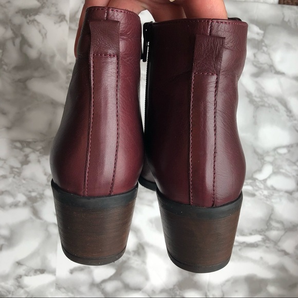 Bueno Leather Heeled Chelsea Boots Ankle Boots - Picture 5 of 16